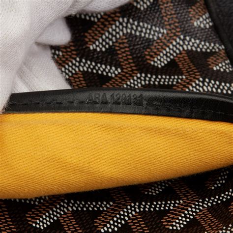 goyard number|how to find a goyard.